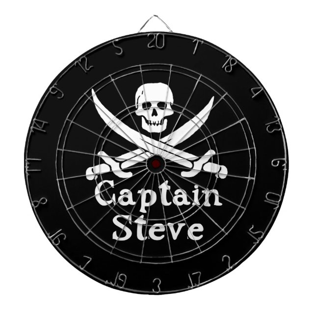 Captain Steve Dartscheibe (vorne)
