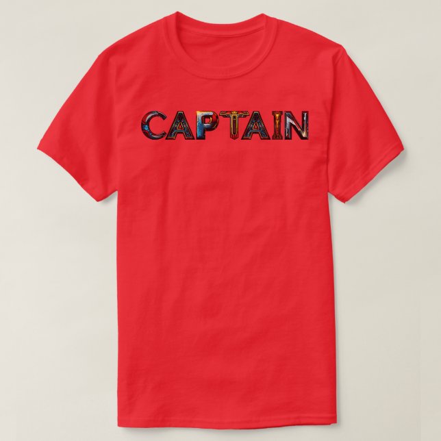 Captain T-Shirt (Design vorne)