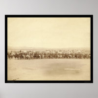 Captain Taylor & 70 Indian Scouts SD 1891