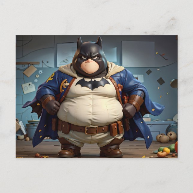 Captain Turkey Man Postkarte (Vorderseite)