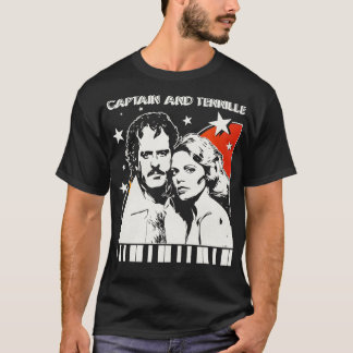 Captain und Tennille 70er Concert Fade T-Shirt