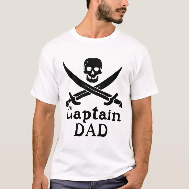 Captain Vater - Classic T-Shirt (Vorderseite)
