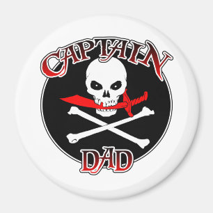 Captain Vater (Cutlass) Magnet