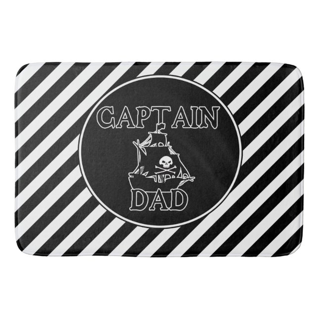 Captain Vater - Ghoful Galleon Bath Mat Badematte (Vorderseite)