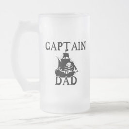 Captain Vater Mattiert Glass Tasse