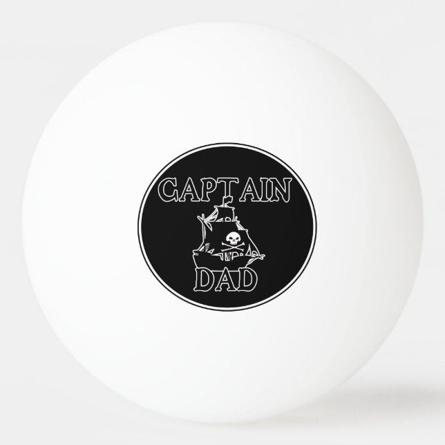 Captain Vater Ping Pong Ball Tischtennisball (Vorderseite)