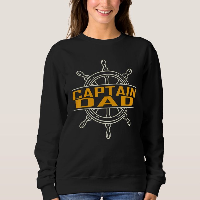 Captain Vater Sailing and Toon Sweatshirt (Vorderseite)