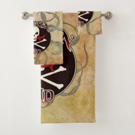 Captain Vater - Von den Deep begeistert Badhandtuch Set