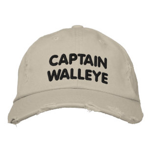 Captain Walleye - Walleye Fishing Bestickte Baseballkappe