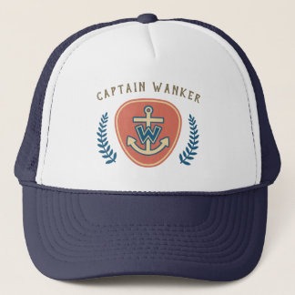 "Captain Wanker" Truckerkappe