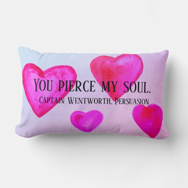 Captain Wentworth Pillow Lendenkissen (Vorderseite)