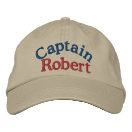 Captain's Cap by SRF Bestickte Kappe