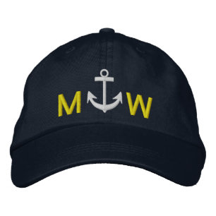 Captain's Cap by SRF Bestickte Kappe