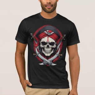 "Captain's Creed: Pirate Skull T - Shirt" T-Shirt