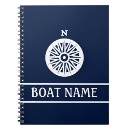 Captain's Log - Kompass Notizblock