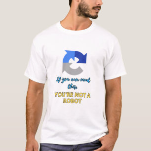 Captcha Code: Sie sind kein Roboter T-Shirt