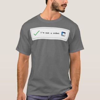 Captcha-Roboter T-Shirt