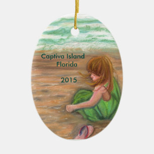 Captiva Insel-Florida-Kunst Keramikornament