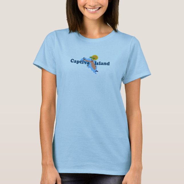 Captiva Insel T-Shirt (Vorderseite)