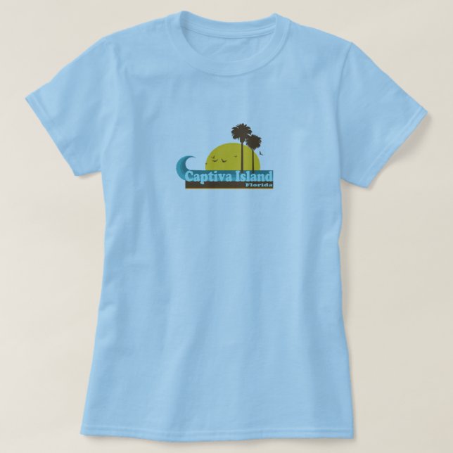 Captiva Insel T-Shirt (Design vorne)