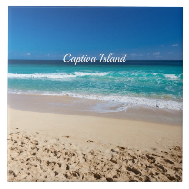 Captiva Island, Florida Fliese (Vorderseite)