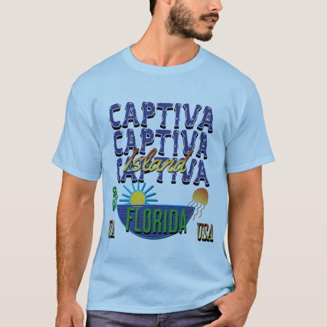 Captiva Island, Florida T-Shirt (Vorderseite)