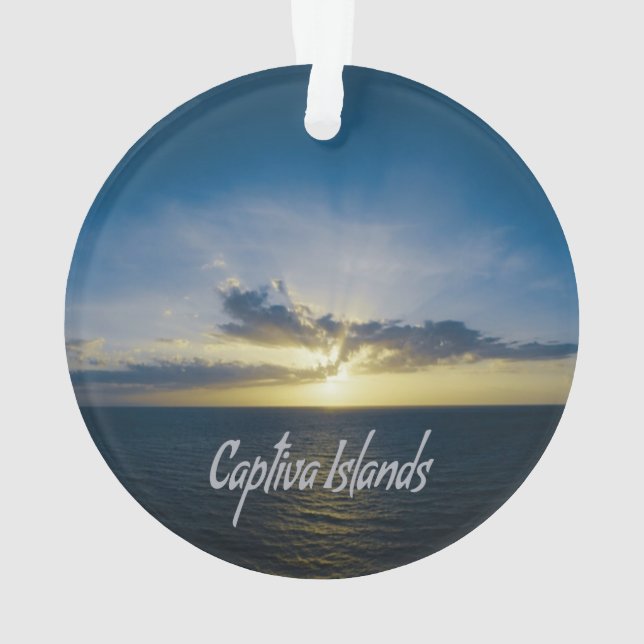 Captiva Islands Florida Ornament (Rückseite)