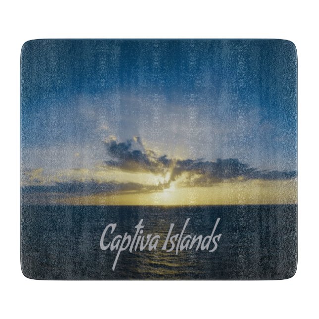 Captiva Islands Florida Schneidebrett (Vorderseite)