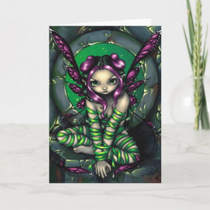 "Captive Fairy" Greeting Card Karte