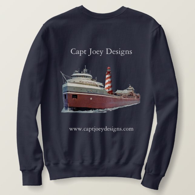 Captjoeydesigns fügen Shirt hinzu (Design Rückseite)