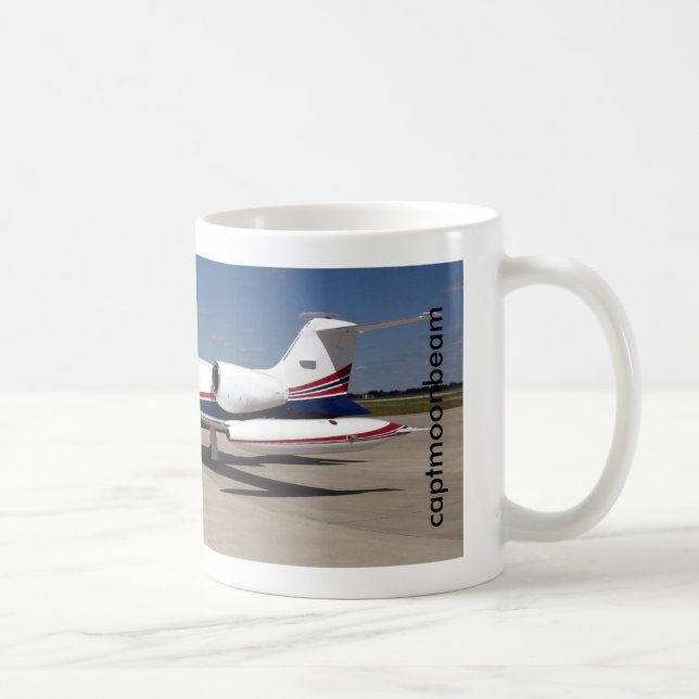 CAPTMOONBEAM Learjet 35A Kaffeetasse (Rechts)