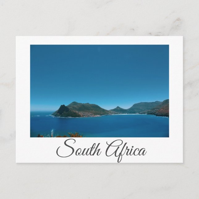 CapTown Area Ocean Mountain Hout Bay Postkarte (Vorderseite)