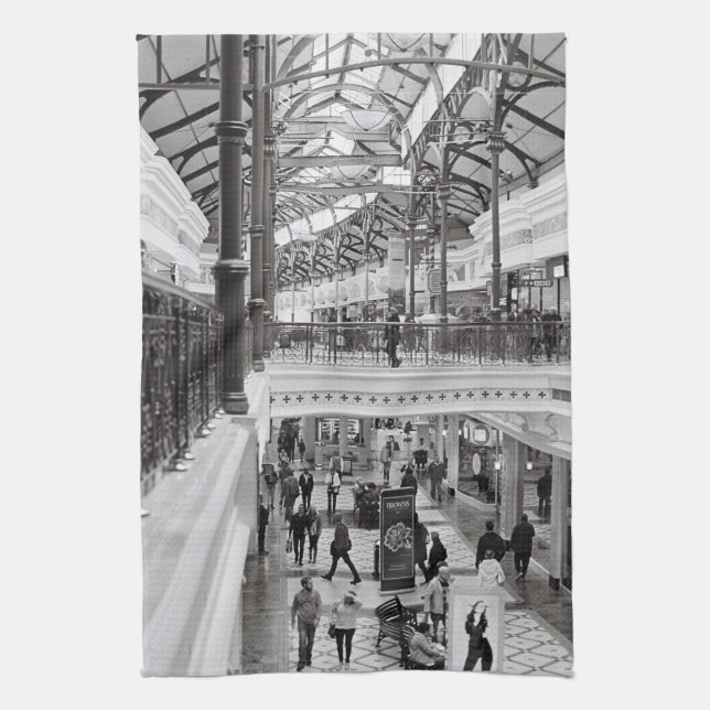 CapTown Canal Walk ZA Südafrika Geschirrtuch (Vertikal)