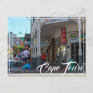 CapTown Cityscape Street Südafrika Postkarte
