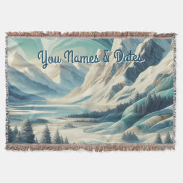 Capture Art Winter Scene & Snow and Ice Crystals Decke