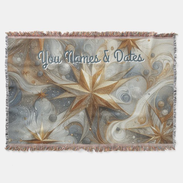 Capture Art Winter Scene & Snow and Ice Crystals Decke (Vorderseite)