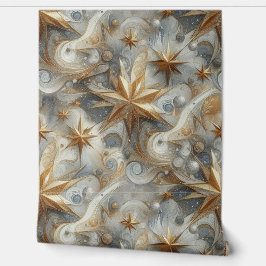 Capture Art Winter Scene & Snow and Ice Crystals Tapete