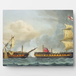 Capture of La Fique, January 5th 1795, from 'The N Fotoplatte