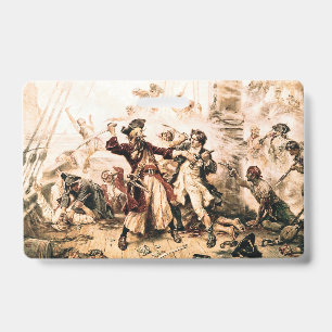 Capture, Pirate Blackbeard, Königin Anne's Rache Ausweis