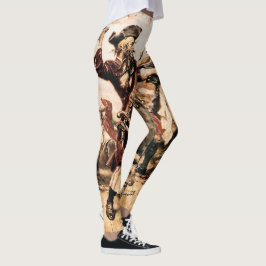Capture, Pirate Blackbeard, Königin Anne's Rache Leggings