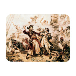 Capture, Pirate Blackbeard, Königin Anne's Rache Magnet