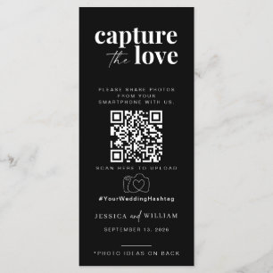 Capture the Liebe Foto I Spy Wedding Game Sage Menükarte
