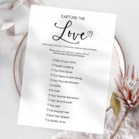 Capture the Liebe I Spy Wedding Game