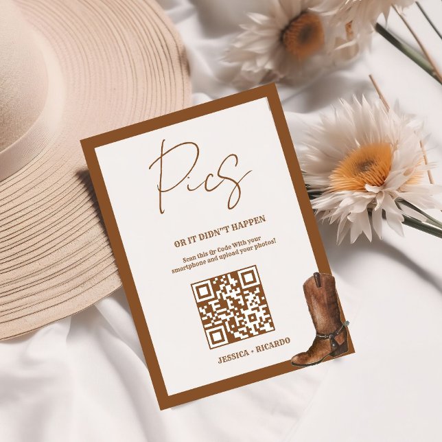 Capture the Liebe Wedding QR Code Card Foto Card C Hinweiskarte (Von Creator hochgeladen)