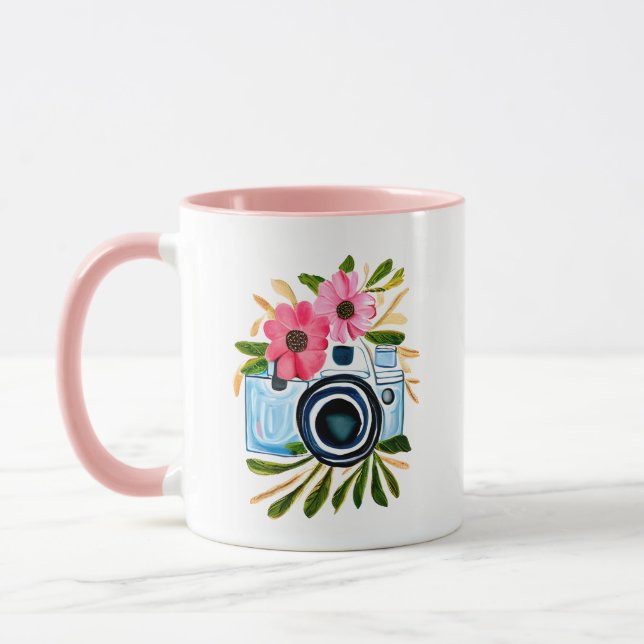 Capture the Moment Fotografy Liebhaber Vintag Tasse (Links)
