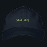 Capture the Significance of MAY 2026 Navy Color Bestickte Baseballkappe<br><div class="desc">Capture the significance of “MAY 2026” with this Navy Alternative Apparel Basic Adjustable Cap, featuring precision embroidery that adds a refined and lasting touch. The one-size-fits-all adjustable strap ensures a comfortable fit for everyone, making it ideal for seasonal events, company milestones, farewell parties, or promotional launches. Place your bulk order...</div>