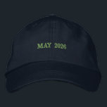 Capture the Significance of MAY 2026 Navy Color Bestickte Baseballkappe<br><div class="desc">Capture the significance of “MAY 2026” with this Navy Alternative Apparel Basic Adjustable Cap, featuring precision embroidery that adds a refined and lasting touch. The one-size-fits-all adjustable strap ensures a comfortable fit for everyone, making it ideal for seasonal events, company milestones, farewell parties, or promotional launches. Place your bulk order...</div>