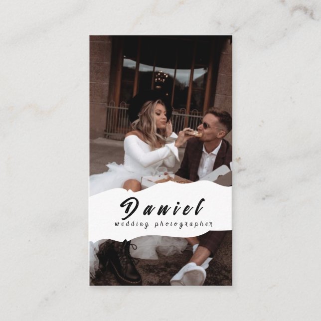 Capture your Special Day, Berufliche Fotografie Visitenkarte (Vorderseite)