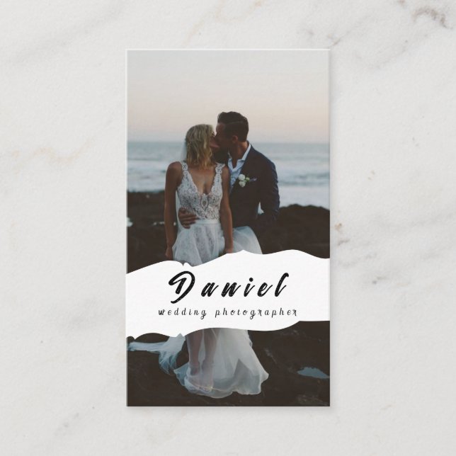 Capture your Special Day, Berufliche Fotografie Visitenkarte (Vorderseite)