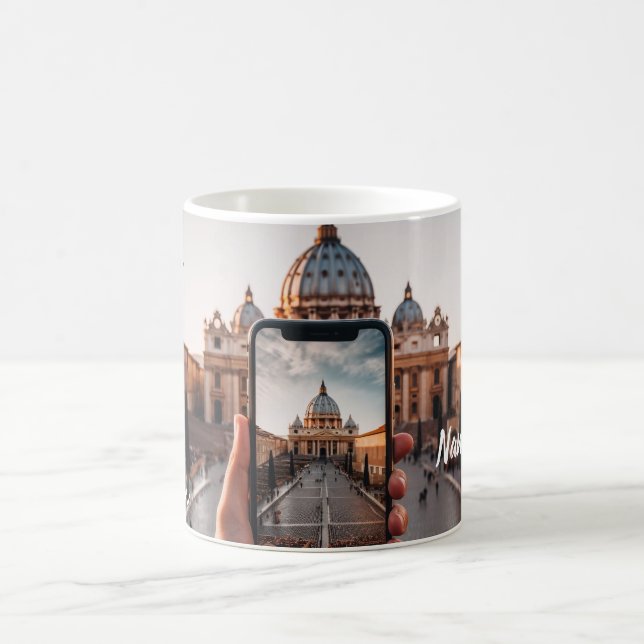 Captured Vatican: Mug for Rome Enthusiasts Kaffeetasse (Mittel)